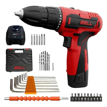 LXINDIA Corded and Cordless Drills IBELL 12V Cordless Drill Driver CD12 74