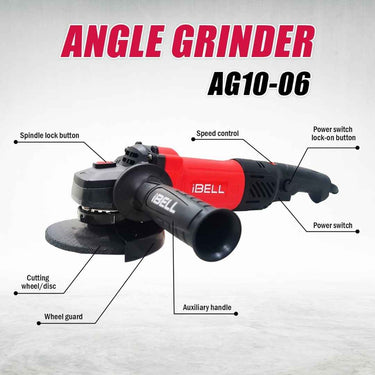 LXINDIA Angle grinders iBELL Angle Grinder IBL AG10 06 1100W