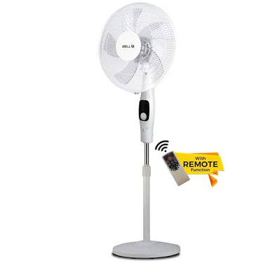 LXINDIA Pedestal fan IBELL CLASSY P16 SB Pedestal Fan 5 Leaf with Remote (WHITE)