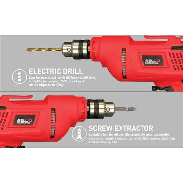 LXINDIA Corded and Cordless Drills IBELL Electric Drill ED06 91 400W