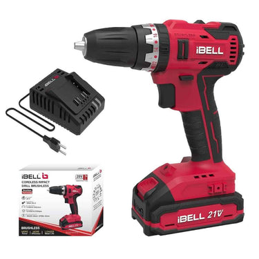 LXINDIA Corded and Cordless Drills IBELL One Power Series Cordless Impact Drill Brushless (Bd20 38) 20V