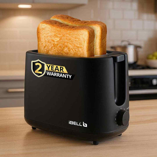 LX INDIA Electric Toaster iBELL Toaster CrustoF20 Auto Pop-up Bread Toaster with Removable Crumb Tray