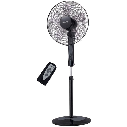 LXINDIA Pedestal fan IBELL WINDP10 Pedestal Fan with Remote (Black)