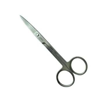 ibulet Stainless Steel Grooming Scissor For Men And Women (Silver)