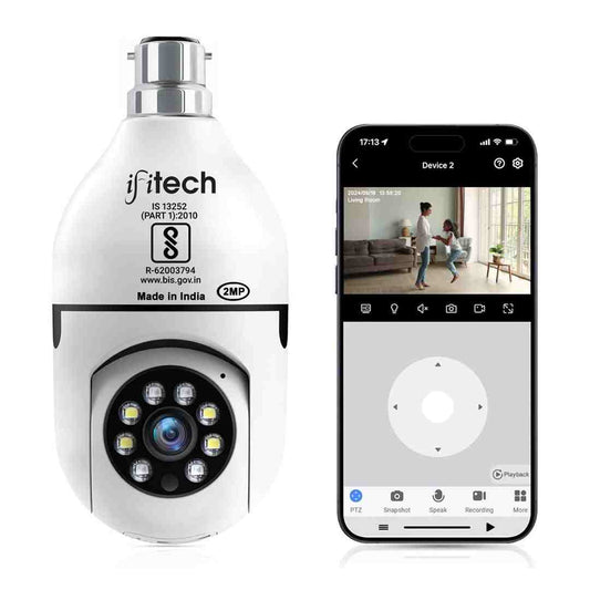 LX INDIA wifi cctv camera IFITech 1080p HD Smart Wi-Fi CCTV Home Security Camera