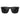 LX INDIA Sunglass IFLASH Retro Square Light Weight Uv Protection Classic Non-Polarized Sunglasses For Men And Women Mat Black (Free Size)