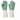 LX INDIA Gloves Ikea Faux Leather Tssp Cleaning Gloves, Green, Medium, Pack of 1