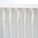 LXINDIA Curtains Ikea Modish Curtains 1 Pair (White) (145x250 cm) (57x98)