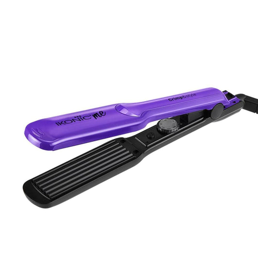LX INDIA curler IKONIC CRIMP & STYLE HAIR CRIMPER,Purple