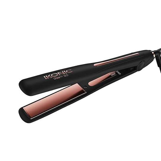 LXINDIA Straightener Ikonic Gleam 3.0 Hair Straightener, Black