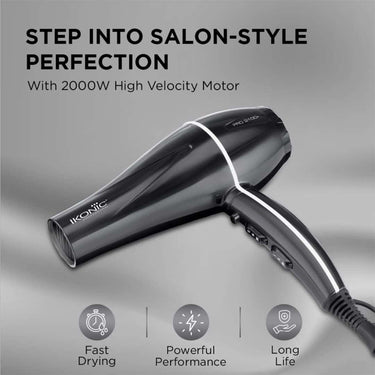 LXINDIA Dryer Ikonic Pro 2100+ Hair Dryer 2000W