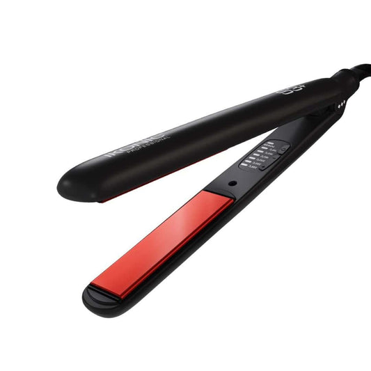 LXINDIA Straightener Ikonic S3+ Hair Straightener, Black &amp; Red