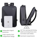 LXINDIA Bag ImPack Smart Waterproof Antitheft Lock Hardshell Laptop Backpack with USB Charging Port