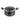 LXINDIA cookware Impex 6L Non Stick Biriyani Pot with 5 Layer Super Granite Coating