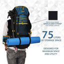 LXINDIA Bag Impulse rucksack bags 75 litres travel bag for men tourist bag for travel backpack