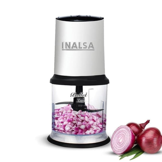 LX INDIA Chopper INALSA Electric Chopper for Kitchen With 450 Watts  (Black/Silver)