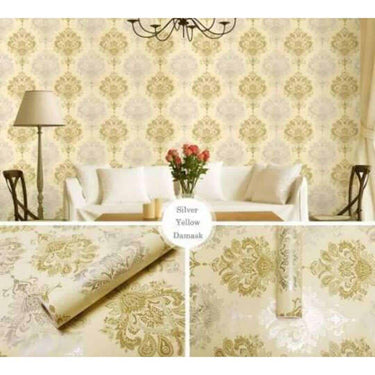 LXINDIA Wallpaper Indian Royals Hall Wallpaper for Walls Multi Colour (Set of 1)