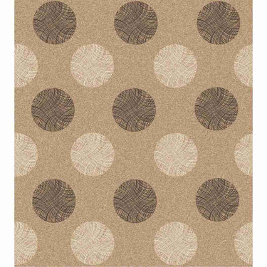 LXINDIA Wallpaper Indian Royals New Creative Effect Circle Dot Shape Stone Peel and Stick Wallpaper