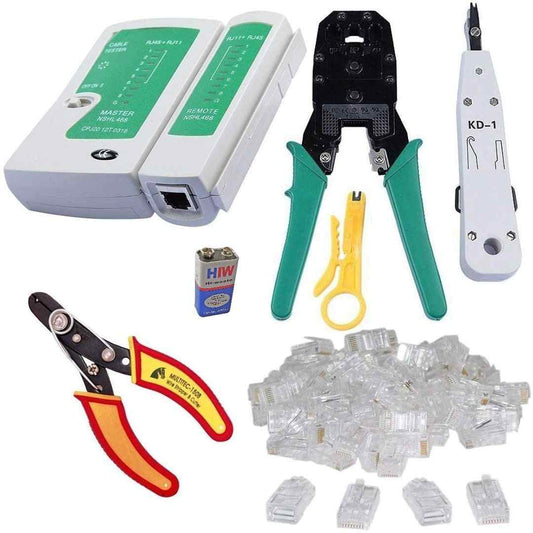 LX INDIA crimping tools Inditrust Rj45 Rj11 Crimping Tool  6 IN 1