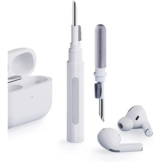 LX INDIA Mobile Cleaning Kit Inefable Cleaning Pen for Airpods, 4-in-1 (Pack of 1, White)