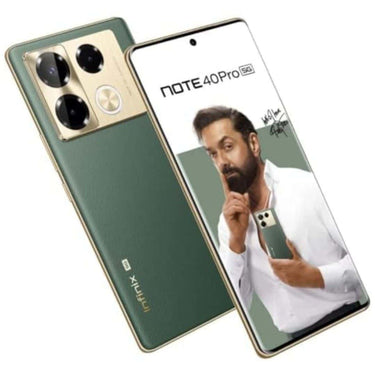 LXINDIA Smart phone Infinix Note 40 Pro 5G (Vintage Green 256 GB) (8 GB RAM)