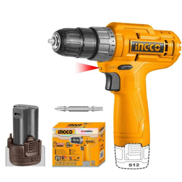 LXINDIA Corded and Cordless Drills INGCO 12V Cordless Drilling Machine