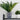 LX INDIA Self-watering plant pots InHydro Combo of 2 Handy Self-Watering Pots (18*15 cm, Grey)