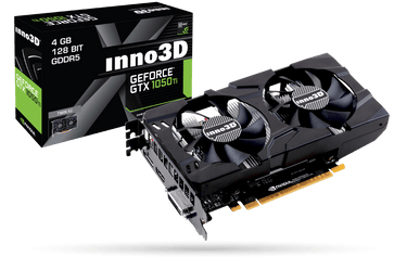 LXINDIA Graphics Card INNO3D GeForce GTX 1050 Ti 4GB