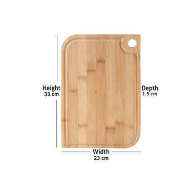 LXINDIA Choping Board INOVERA LABEL Bamboo Chopping Board