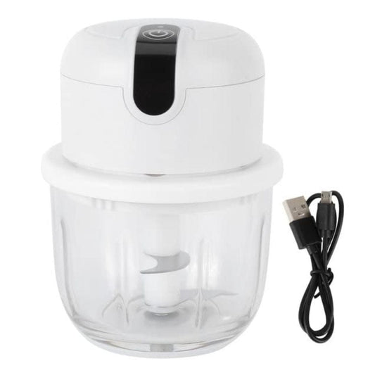 LX INDIA Chopper InstaCuppa 350 ML Rechargeable Mini Electric Chopper (Pack of 2) White