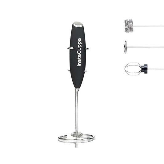LX INDIA Electric Milk Frother InstaCuppa Milk Frother for Coffee, Handheld Battery-Operated Froth