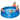 LX INDIA Swimming Pool Intex Ajmeri Soft PVC Pool for Kids 6 Feet (Blue)