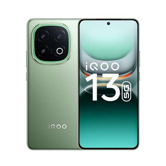 LX INDIA Mobile Phones iQOO 13 5G (Ace Green, 16GB RAM, 512GB Storage)