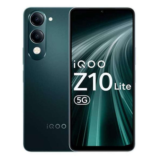 LX INDIA Mobile Phones iQOO Z10 Lite 5G (Cyber Green, 4GB RAM, 128GB Storage)