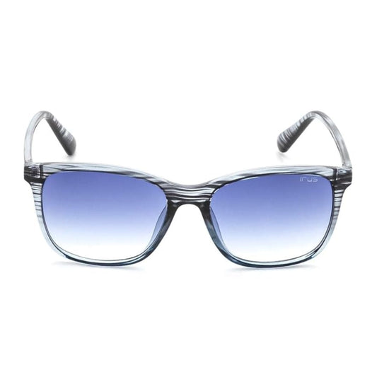 LX INDIA Sunglasses IRUS Uv Protected Sunglasses For Unisex | Size- Medium | Shape- Square | Model- Irs1215C4Sg, Blue