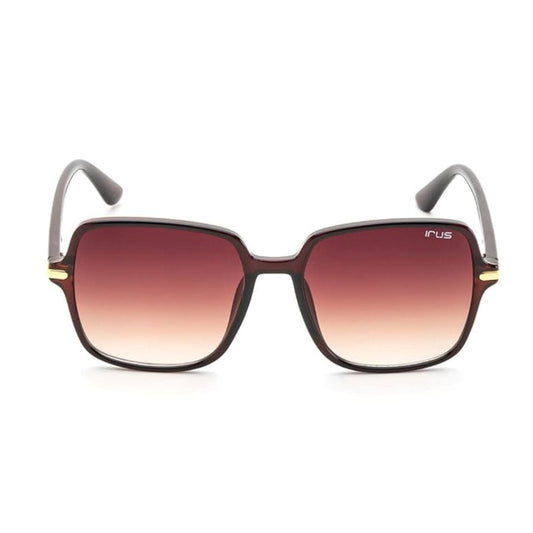 LX INDIA Sunglasses IRUS Women Sunglasses | Size: 55 | Colour - Brown