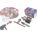 LXINDIA spares ISC Heavy Duty 13mm Drill Chuck with SDS Adaptor Key Set