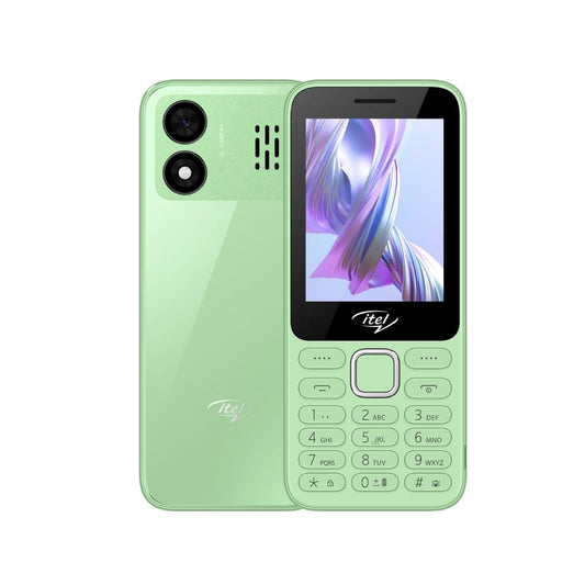 LXINDIA Keypad Phone itel it5330 Keypad Mobile Phone | 2.8" Big Display|  Light Green