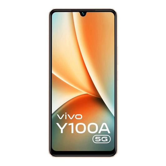 LX INDIA Mobile Phones ivo Y100A 5G (Twilight Gold, 8GB RAM, 128GB Storage)