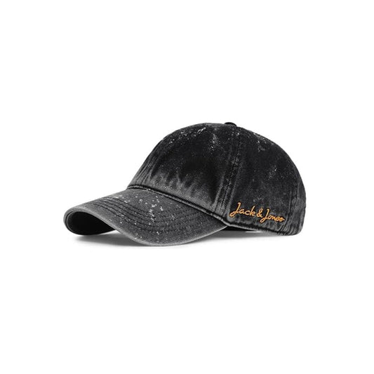 LX INDIA Caps and Hats JACK & JONES Black Vintage Washed Denim Cap