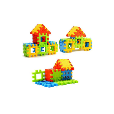 LXINDIA Toys Jambuwala Enterprise Blocks Game 72 Pcs Toy Building Blocks