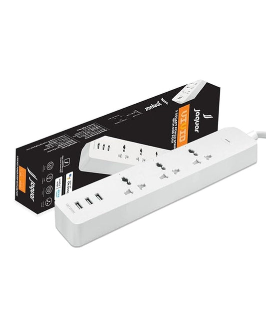 LX INDIA Smart Extension Code Jaquar 2500W Vivid Smart Extension Board with Cable Compatible with Amazon Alexa