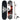 LXINDIA Skate Board Jaspo Freedom Spirit 31 X 8 Inches Canadian Maple 7 Layer Skateboard Multicolor