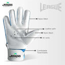 LXINDIA Cricket kit jaspo League Cricket Batting Gloves-for Beginner Players Leather Palm