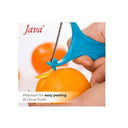 LXINDIA peeler Java Swift Peeler Japanese Stainless Steel (Blue)