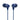 LXINDIA headphone JBL C50HI, Wired in Ear Headphones (Blue)