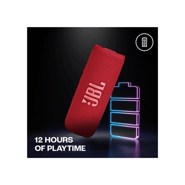 LXINDIA speaker JBL Flip 6 Wireless Portable (Red)