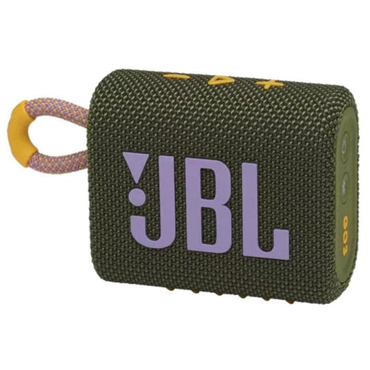 LX INDIA speaker JBL Go 3 Wireless Ultra Portable Bluetooth Speaker Without Mic (Green)