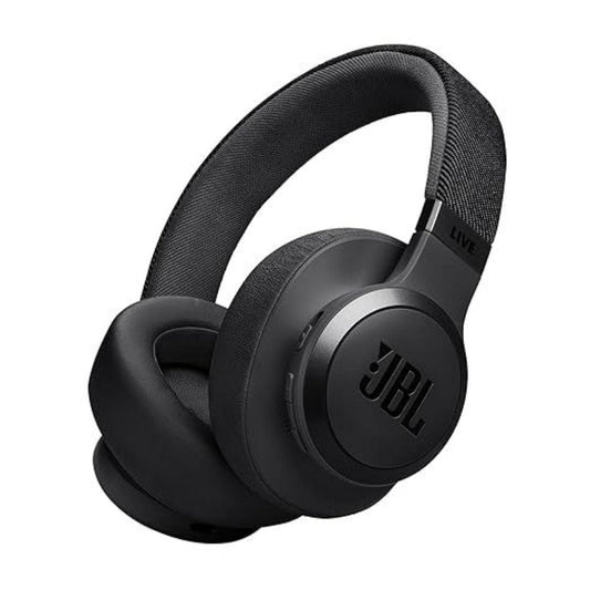 LX INDIA Headphone JBL Live 770NC True Adaptive Noise Cancellation Headphones Wireless Over Ear, Alexa, Black