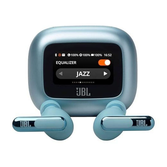 LX INDIA Earbuds JBL New Launch Live Beam 3,Hi-Res Audio True ANC TWS (Blue)